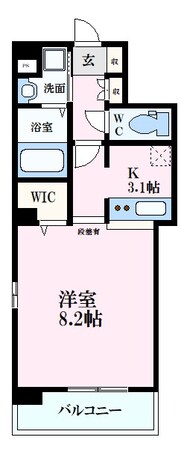 リヴフラッツ皆実町の物件間取画像